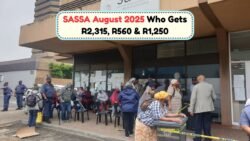 Revealed: SASSA Payouts for August 2025 โ Discover the R2,315, R560, and R1,250 Schedule Now