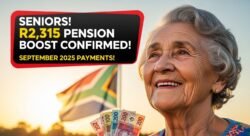 Good News for Seniors: R2,315 Old Age Pension Confirmed by SASSA for September 2025 Payments