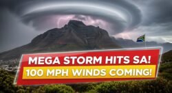 URGENT Storm Alert – Heavy Rainfall and High Winds Predicted Across South Africa