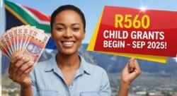 South Africans Celebrate โ R560 Child Support Grant September 2025 Payments Begin