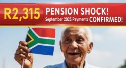 R2,315 Pension Grant September 2025: SASSA Confirms Provincial Payments