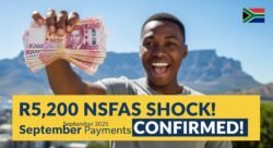 R5,200 NSFAS Student Allowance β September 2025 Payment Schedule Released for Learners